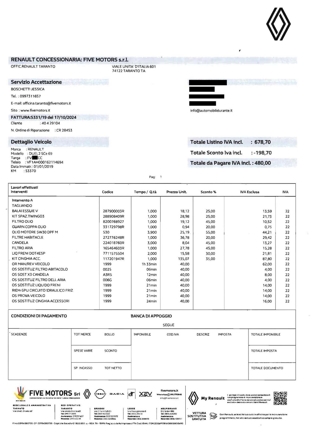 Renault Twingo 1.0 Duel solo 50.000km ADATTA NEOPATENTATI 2019