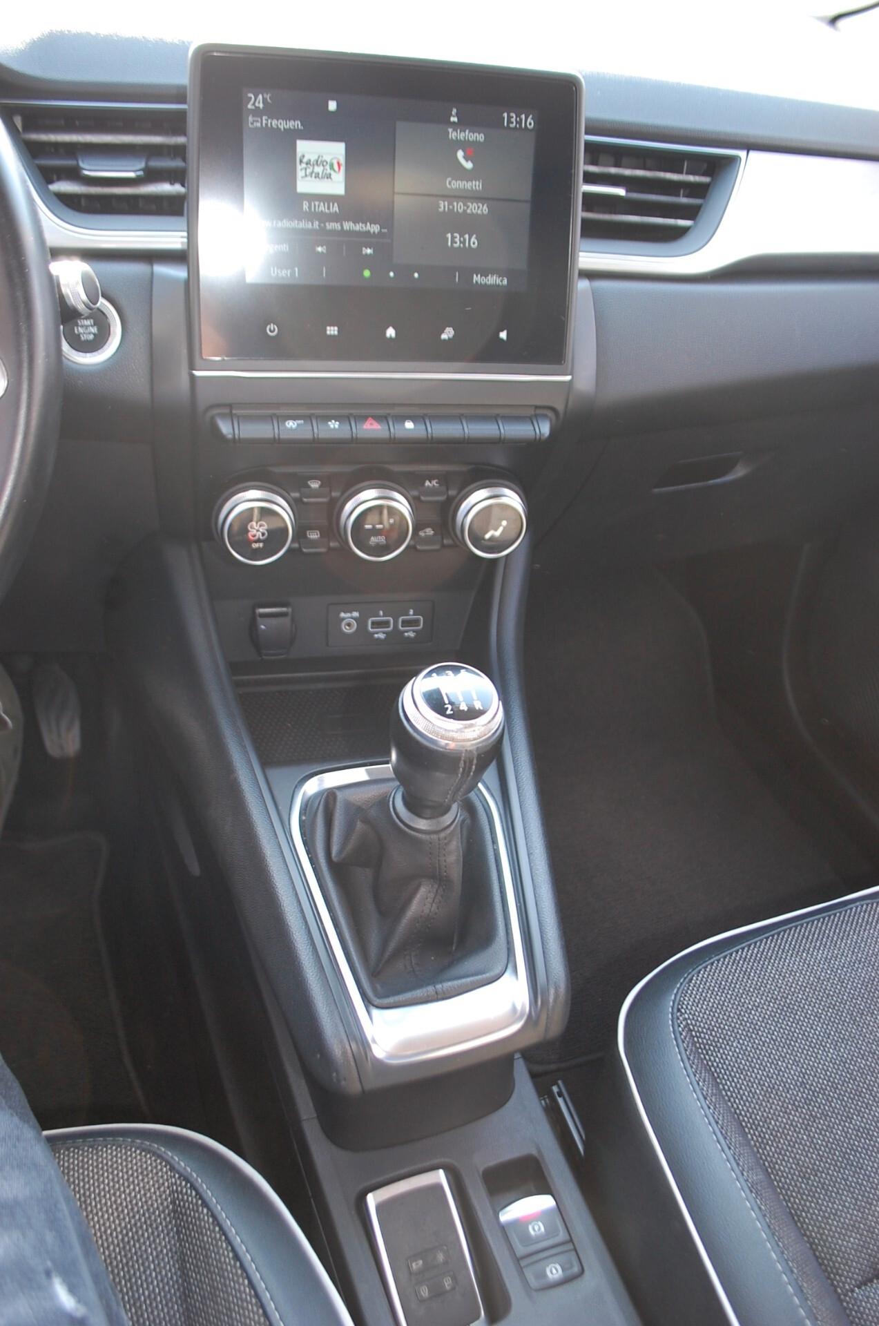 Renault Captur 1.0 tce Intens Gpl 100CV Uff Italy Led Clima Navi USB