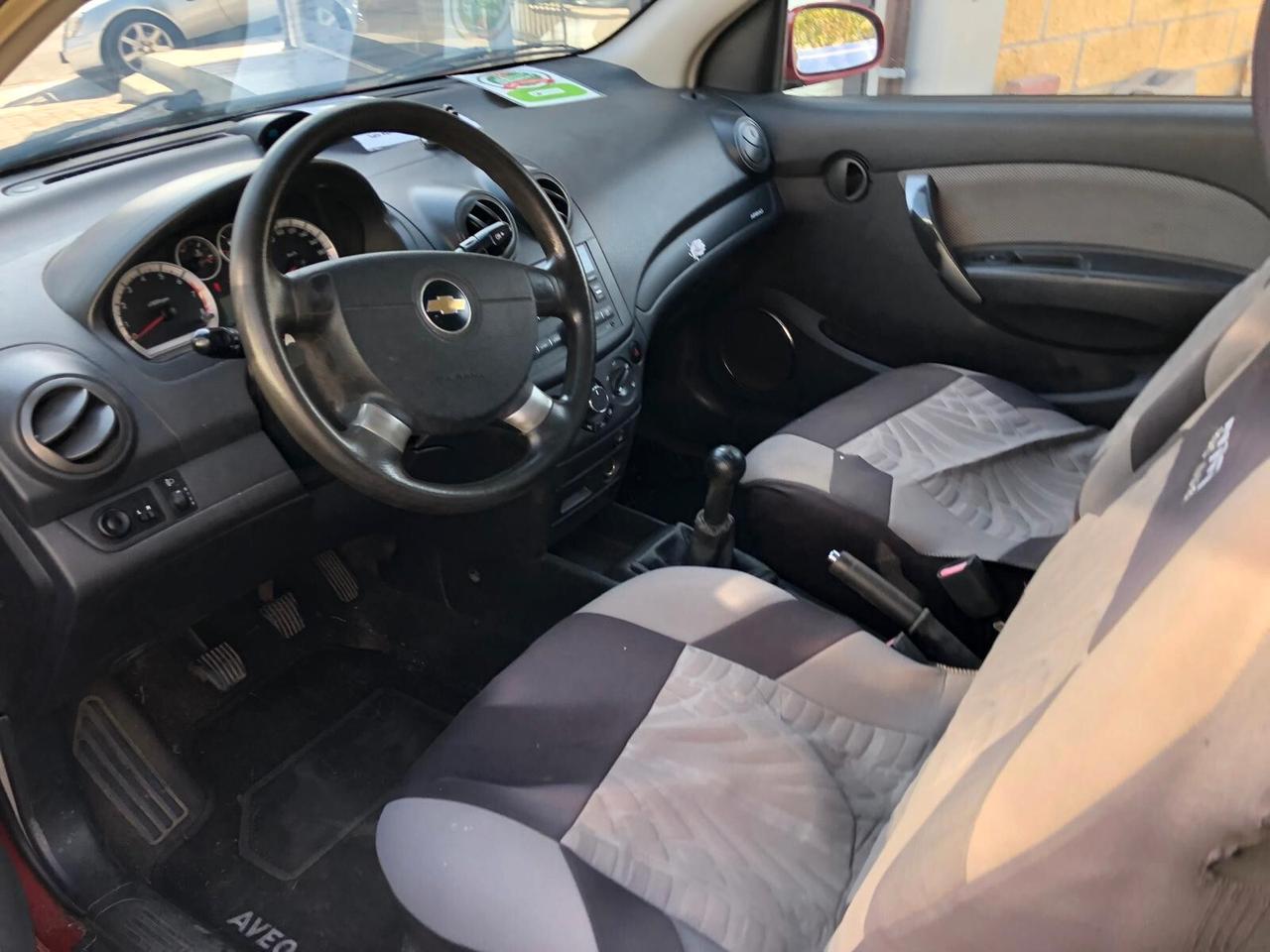 Chevrolet Aveo 1.2 porte GPL Eco Logic CON POSSIBILITA' DI GARANZIA CONFORMGEST 12 MESI RINNOVABILE FINO A 36 MESI!!!