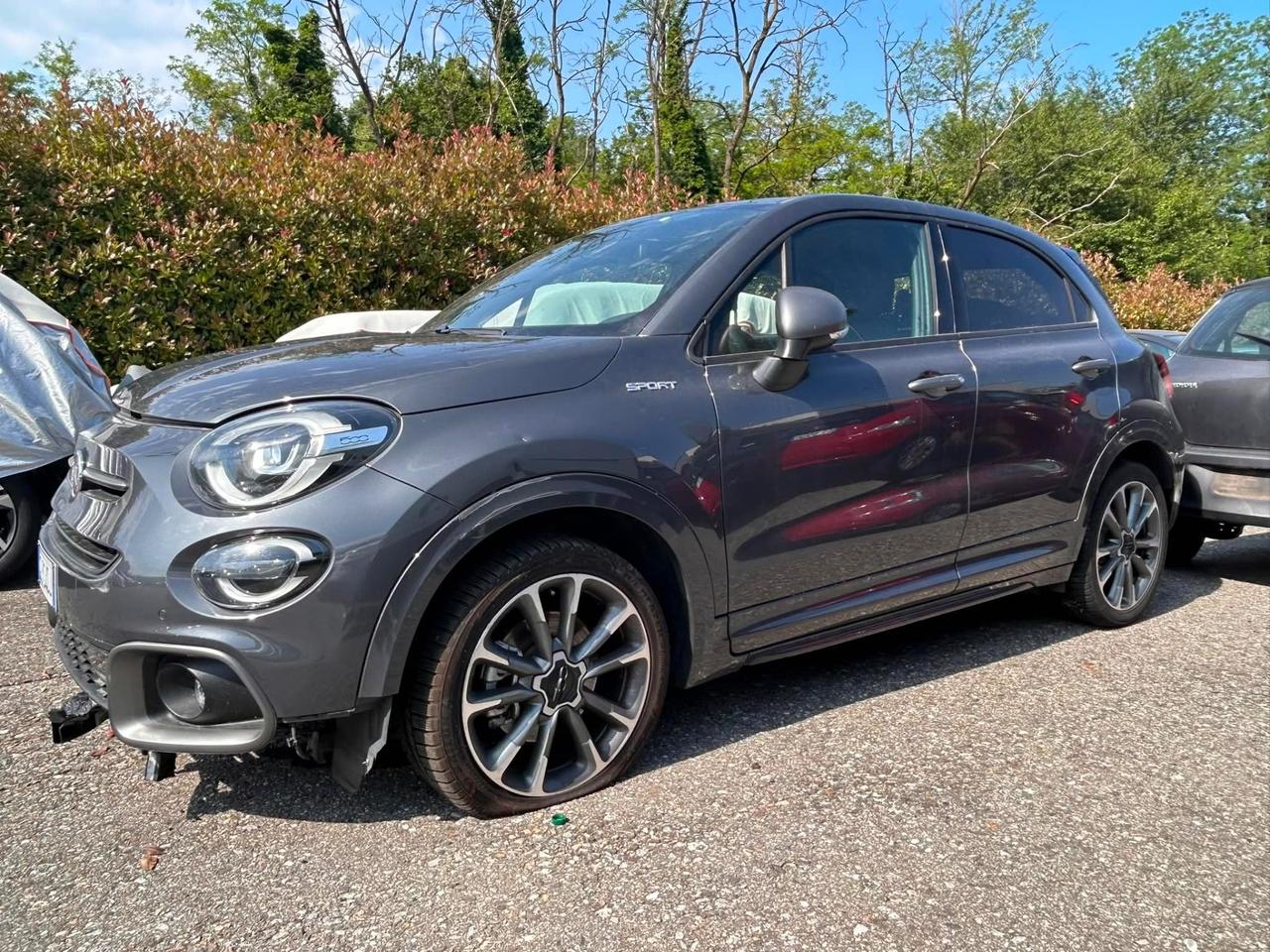 Fiat 500X Sport 1.3 T4 150cv DCT Automatica | Navi Full LED Sinistrata