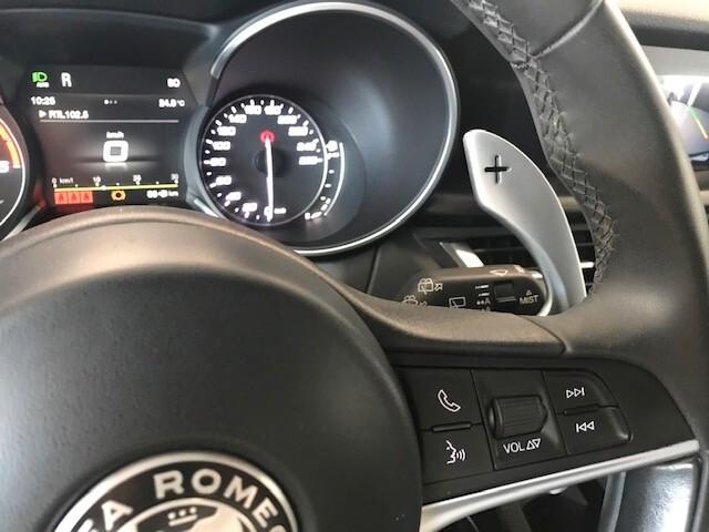 Alfa Romeo Stelvio 2.2 Turbodiesel 210 CV AT8 Q4 Executive PALETTE AL VOLANTE + CARBONIO INTERNO