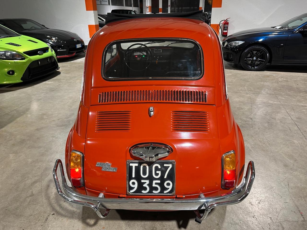 Fiat 500L CABRIO - MOTORE 126 - ROSSO CORALLO - RESTAURATA