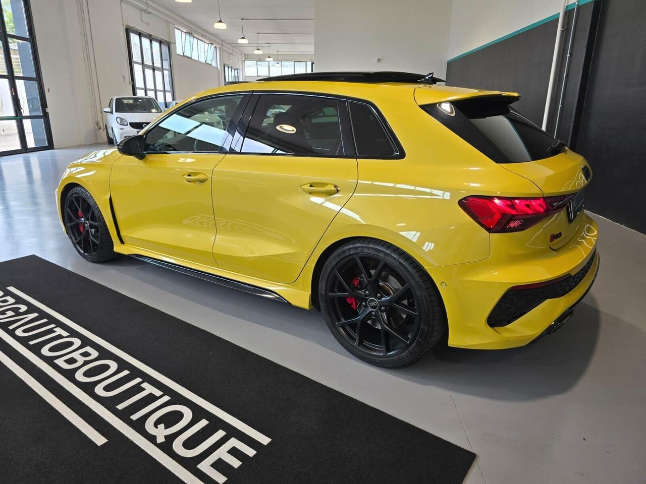Audi RS3 SPB GIALLO PITONE/TETTO/SCARICHI