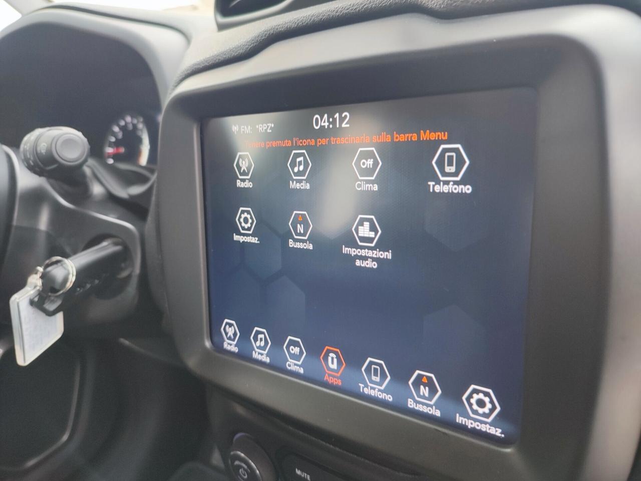 Jeep Renegade LIMITED 1.6 MJET 130 CV SCHERMO GRANDE