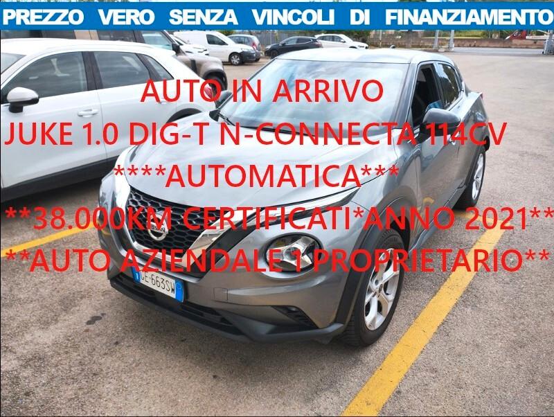 Nissan Juke 1.0 114 CV AUTOM*PREZZO REALE* N-Connecta 38.000KM CERTIF