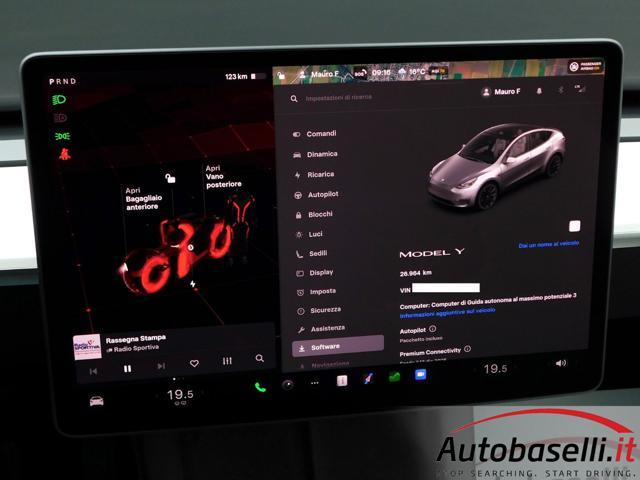 TESLA Model Y SINGLE MOTOR RWD 300CV AUTOMATICA 'GARANZIA TOTALE