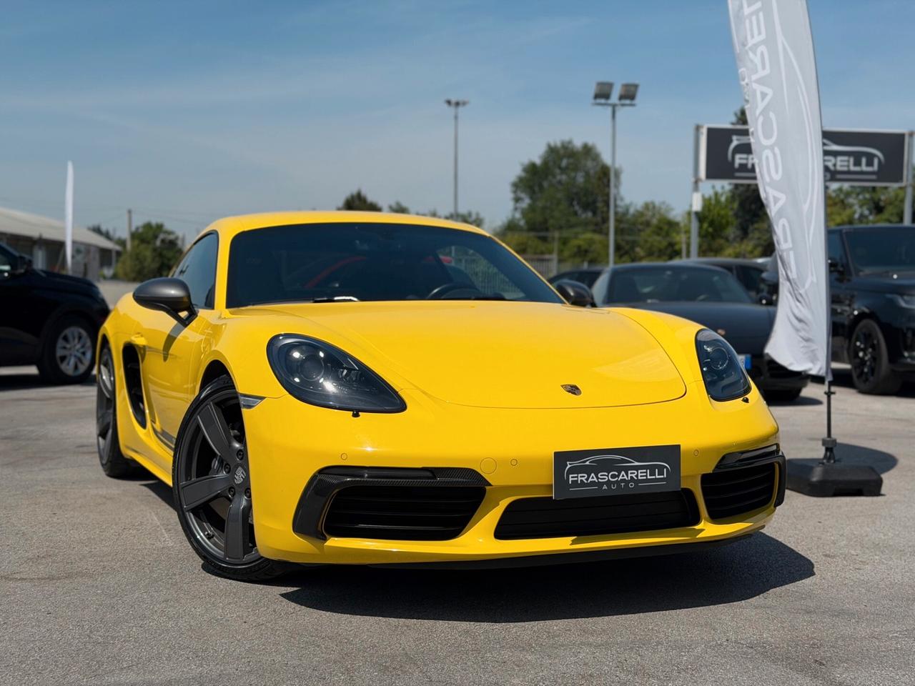 Porsche 718 Spyder Cayman 2.0 T/KM DOC/NAVI/SCARICO/20"/CARPLAY