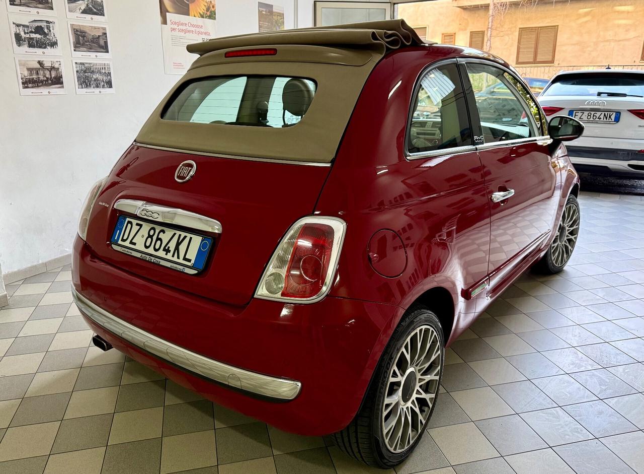Fiat 500 C 1.2 benzina Lounge Cabrio
