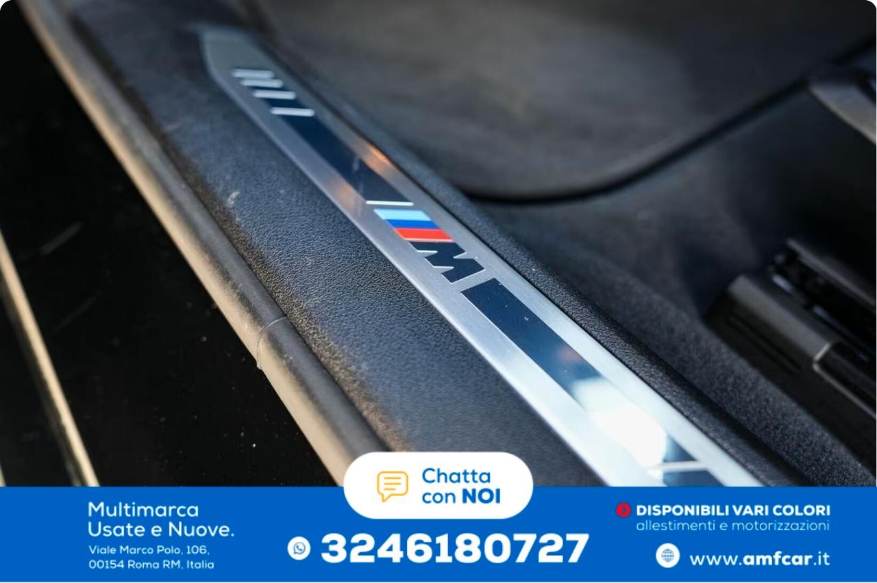 BMW 120d M-Sport cruise control adattivo, tetto panoramico a LED