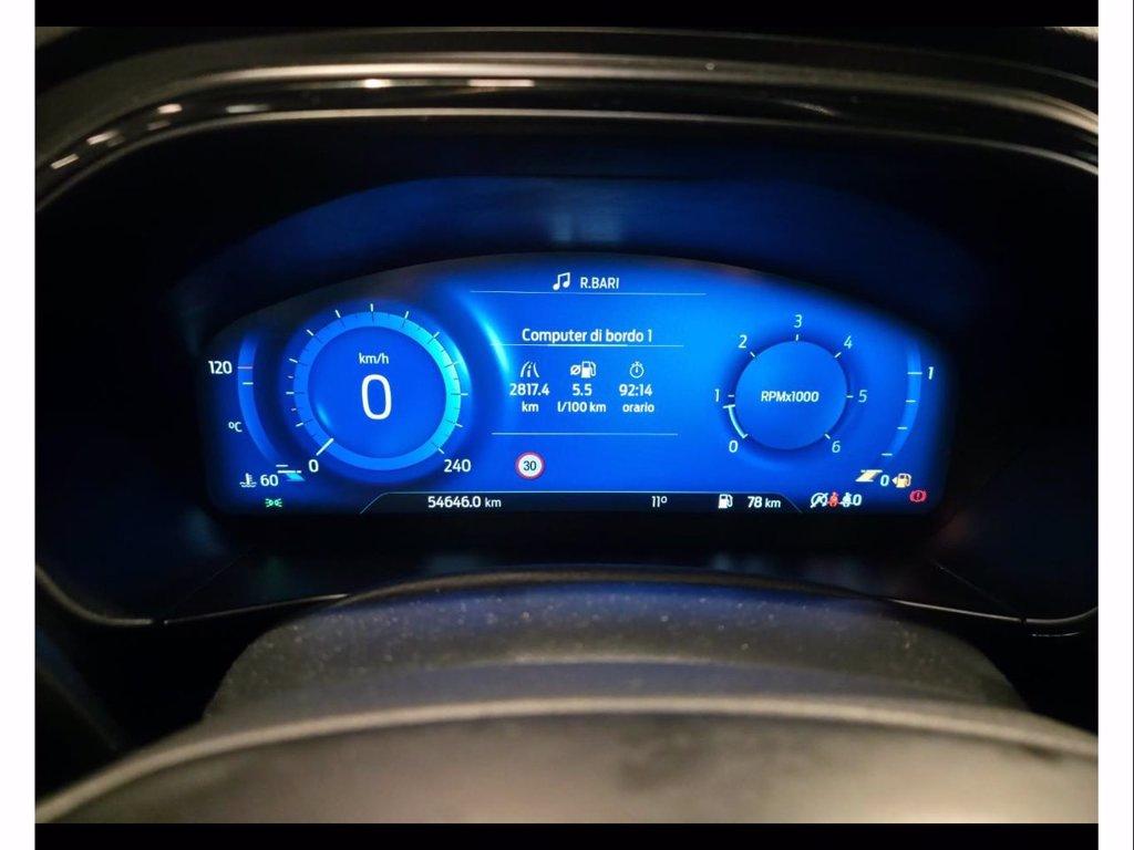 FORD Focus sw 1.5 ecoblue st-line x 120cv del 2022