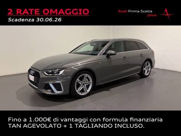 AUDI A4 AVANT 40 TDI MHEV QUATTRO S-TRONIC S LINE EDITION