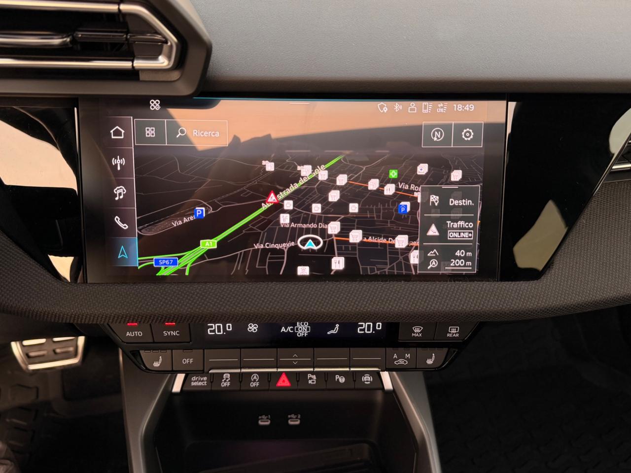 Audi S3 SPB 2.0 TFSI 333Cv quattro SONOS TETTO PELLE GUSCIO