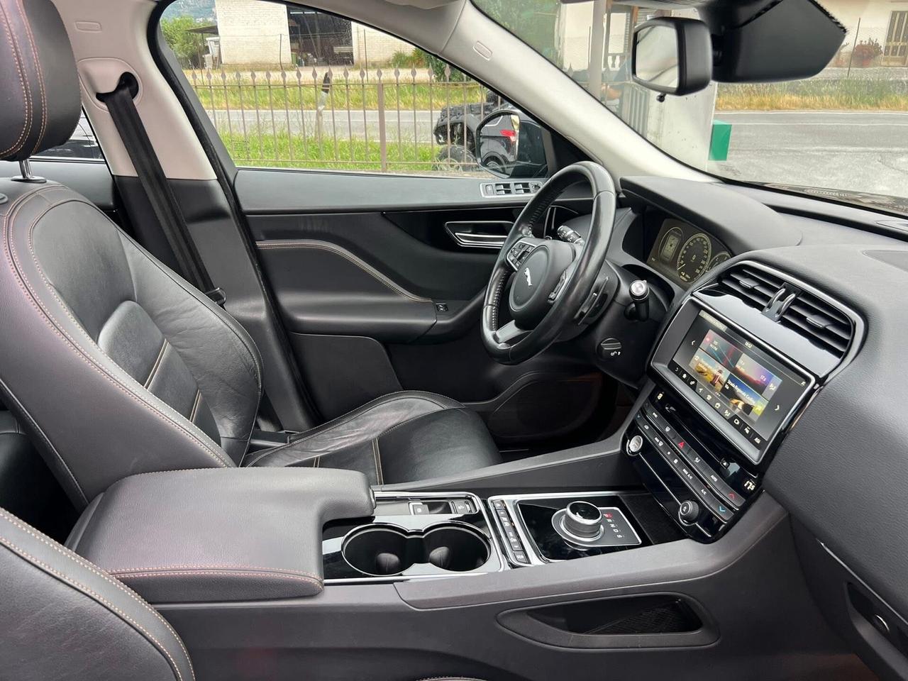 Jaguar F-Pace 2.0 D 180 CV AWD aut. R-Sport km 98 mila accetto permute e finanziamenti