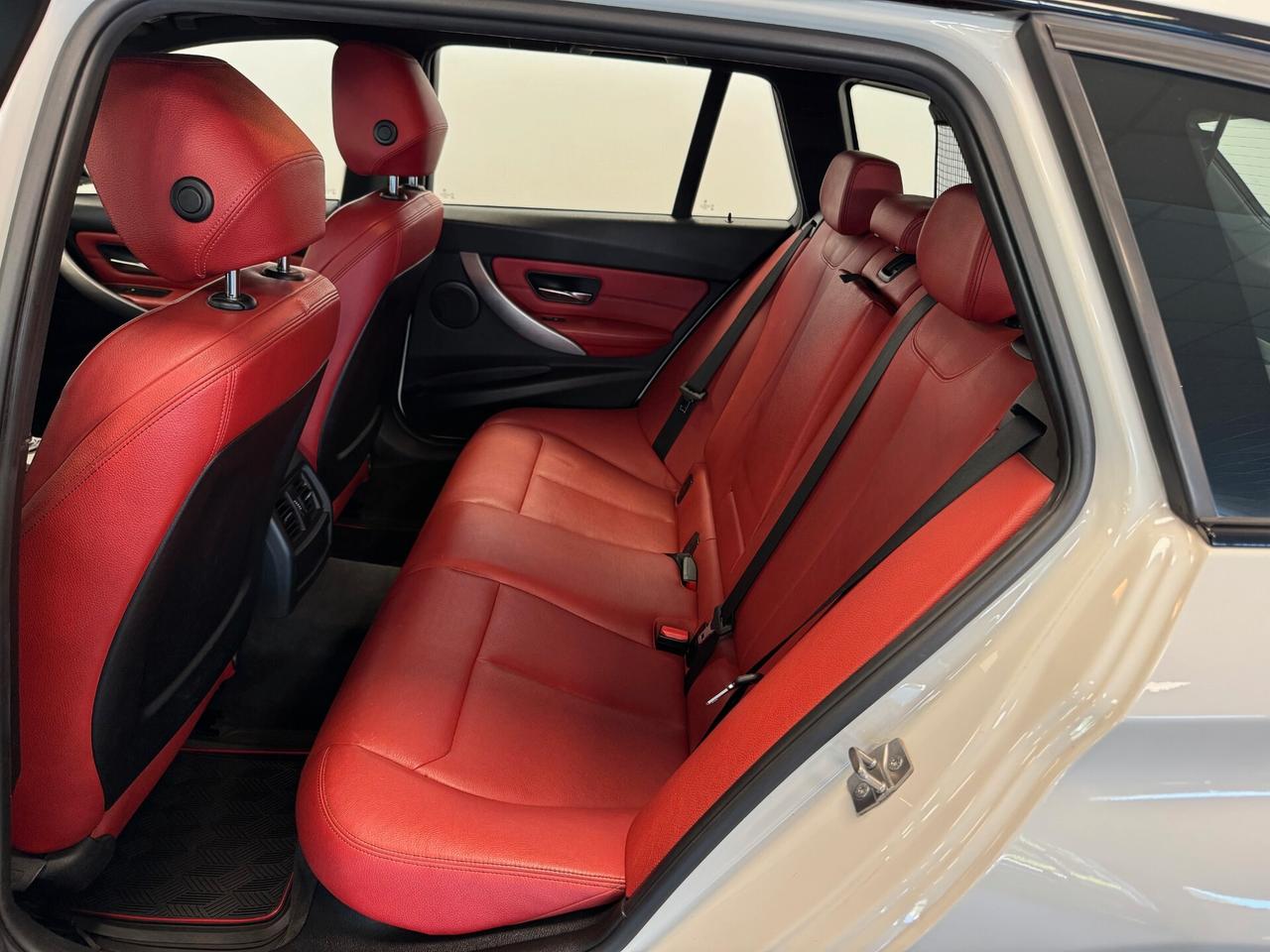 Bmw 320 320d Touring Msport AUTOMATICO 19" PELLE ROSSA