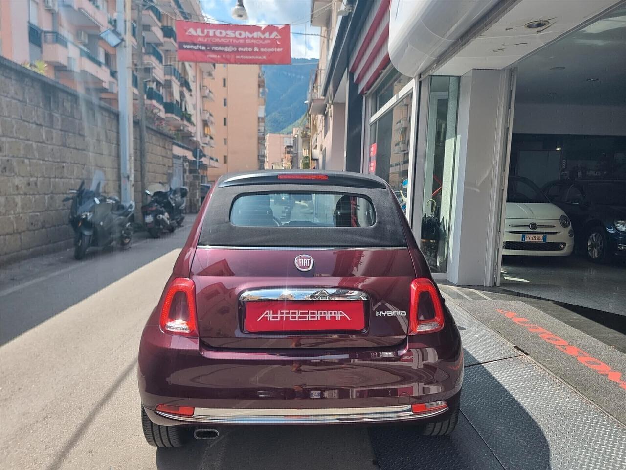 Fiat 500 C 1.0 HYBRID Rockstar CABRIO 70 CV INTERNI IN PELLE LOUNGE