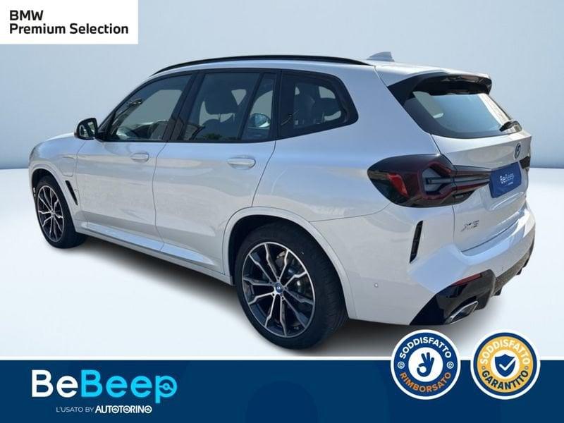 BMW X3 XDRIVE30E MSPORT AUTO