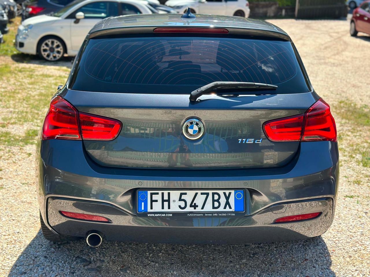 Bmw 116d 5p MSPORT KMCERT GARANZ UNICOPR