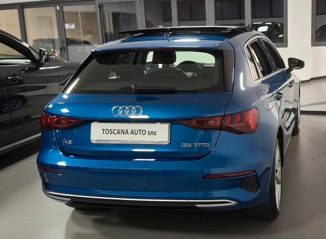 Audi A3 SPB 35 TFSI S tronic line edition tetto panoramico