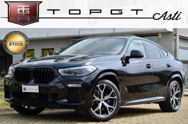 BMW X6 XDRIVE30d MHEV 48V MSPORT 286cv AUTO, FULL OPTIONAL, UFF ITALIANA, SERVICE BMW, EURO 6D, PERMUTE