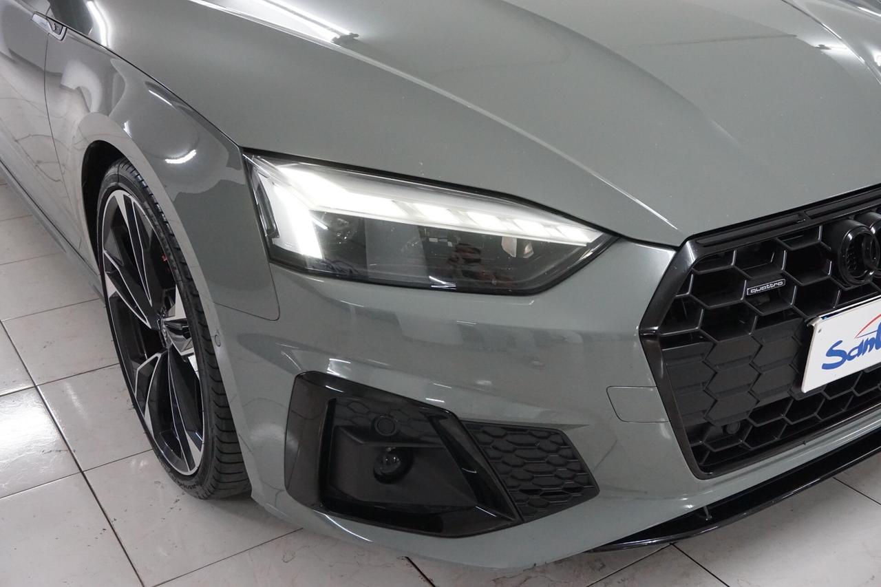 Audi A5 SPB 40 TDI quattro S tronic S line edition Identity Black