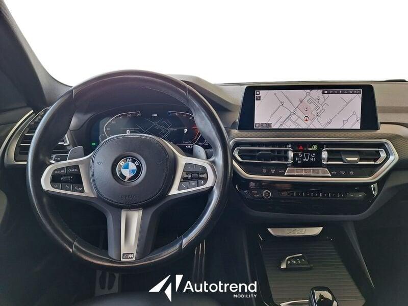 BMW X3 xDrive 20d 190 CV Mild Hybrid 48V Automatica NAVI LED Msport