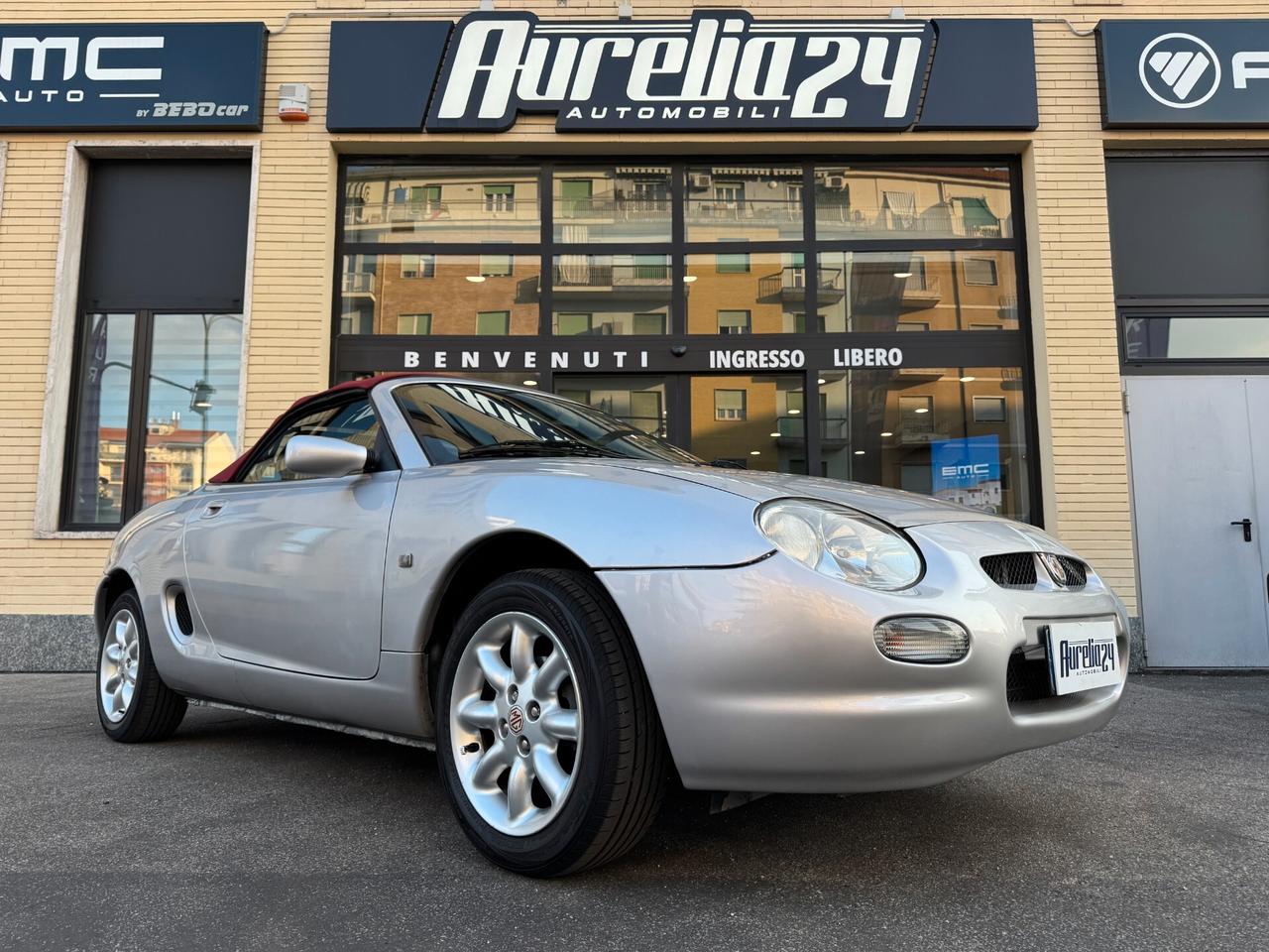 Mg MGF 1.8 MANUALE con Capote Bordeaux e Sospensioni Hydragas NUOVE