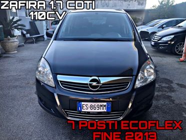 Opel Zafira 1.7 CDTI 110CV 7 Posti 2013