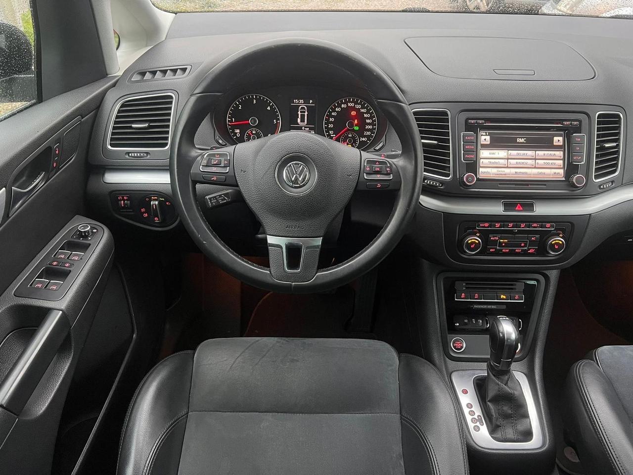 Volkswagen Sharan 2.0 TDI DSG Full 7 Posti Gancio