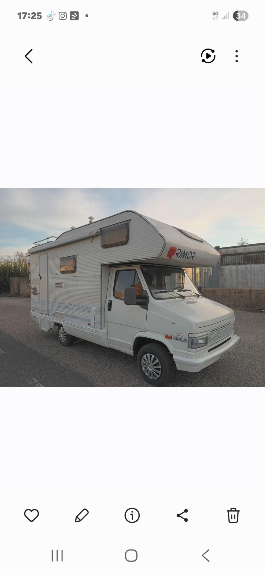 Rimor Fiat ducato Camper