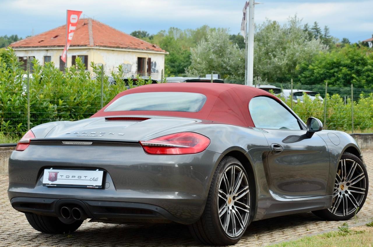 PORSCHE BOXSTER S 981 3.4 315cv PDK, UFF ITALIANA, SERVICE UFF PORSCHE, EURO 6B, XENO, NAVI, PERMUTE