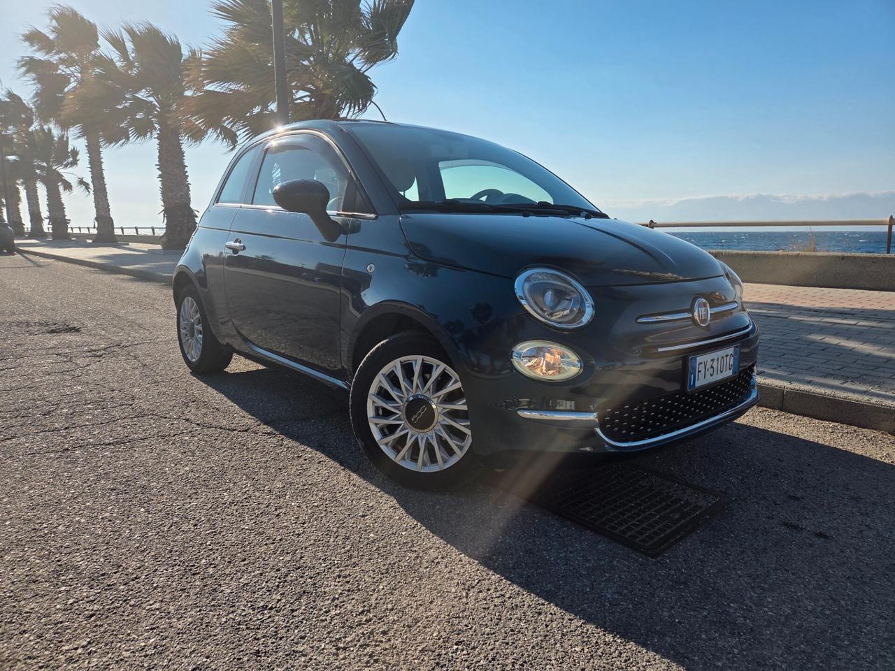 Fiat 500- 1.2 LOUNGE Blu NAVI7' MY 2019