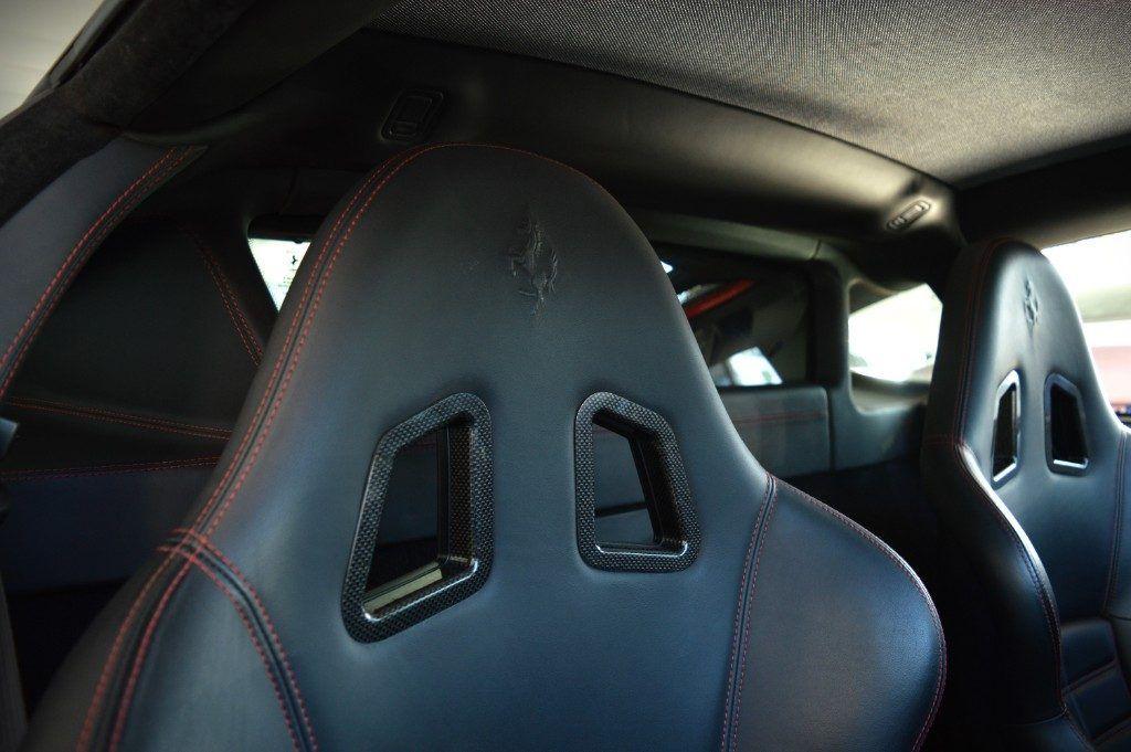 FERRARI F430 F1 SEDILI CARBOCERAMICA SCUDETTI