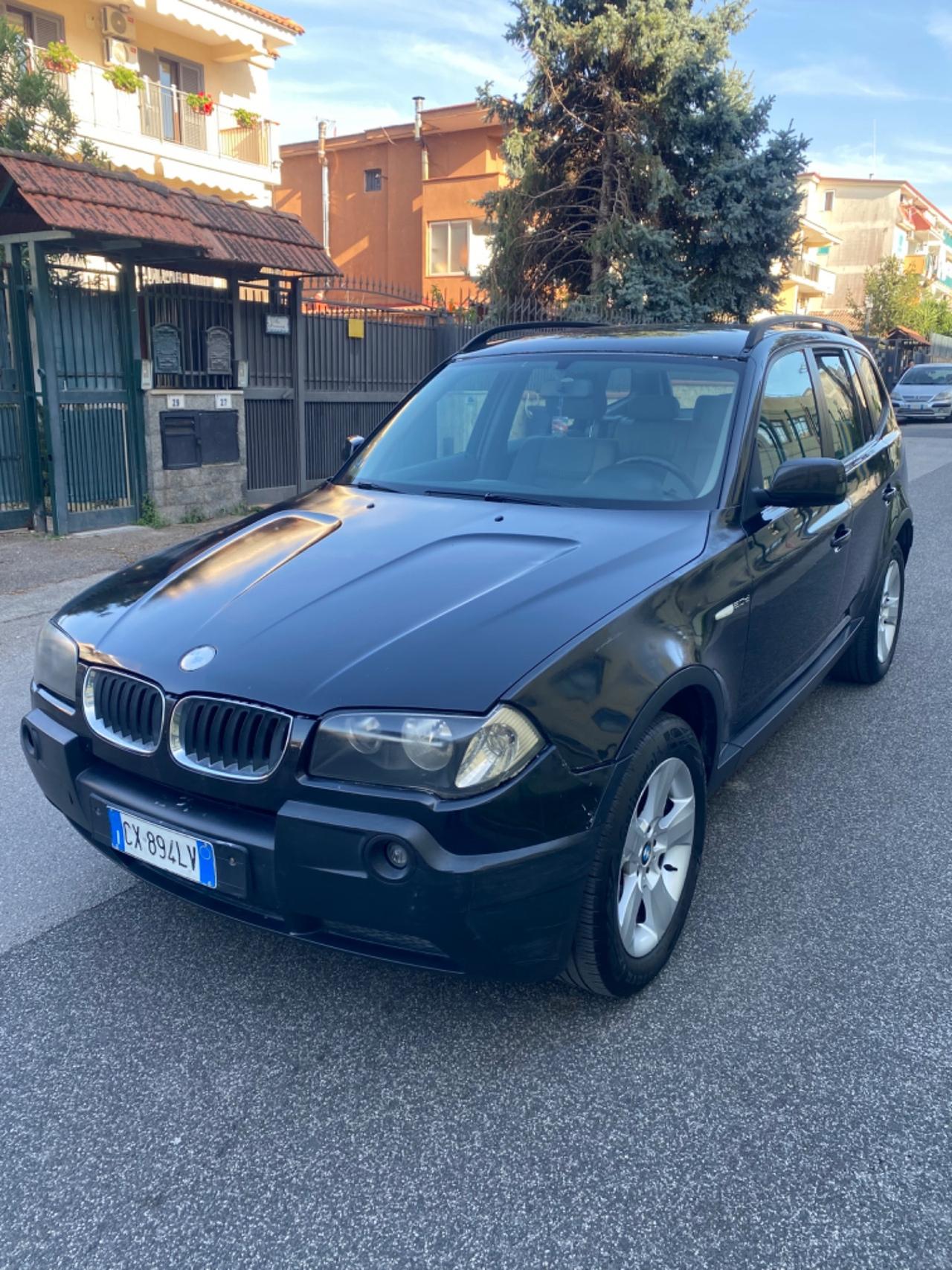 Bmw X3 2.0d 4WD Anno 2005 TAGLIANDATA