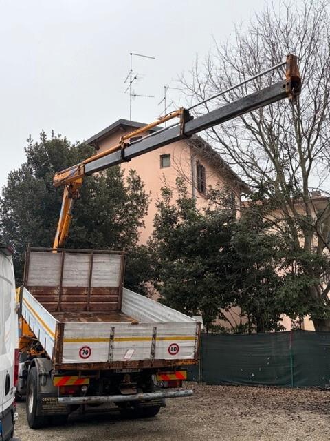 Iveco Eurotech 190E24 2 ASSI Ribaltabile e Gru EFFER 9600 Sospensioni Pneumatiche