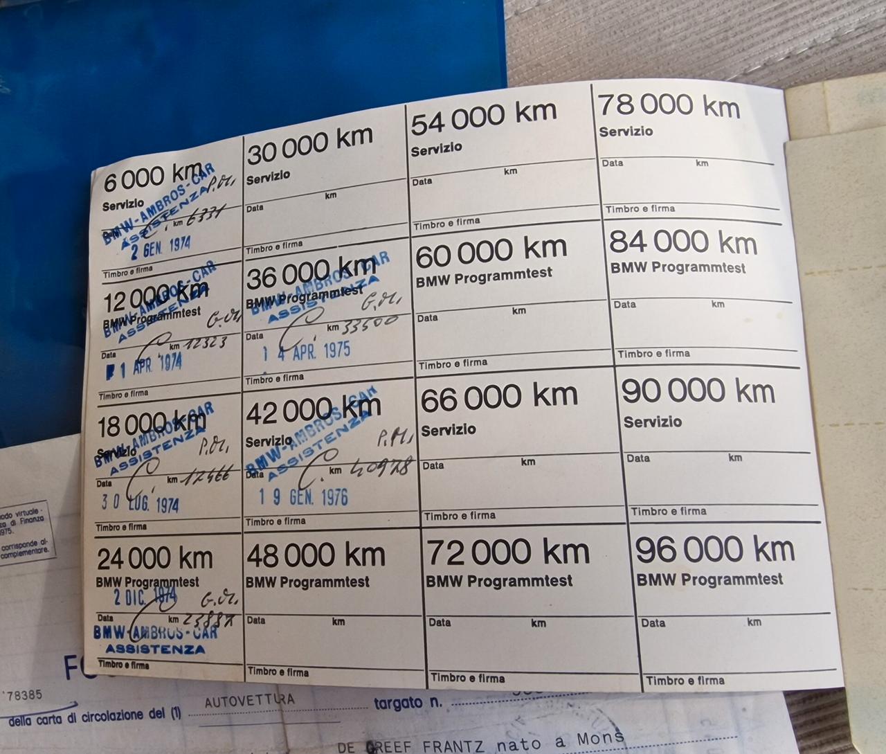 Bmw 2002 Tii - Book Service 5 speed