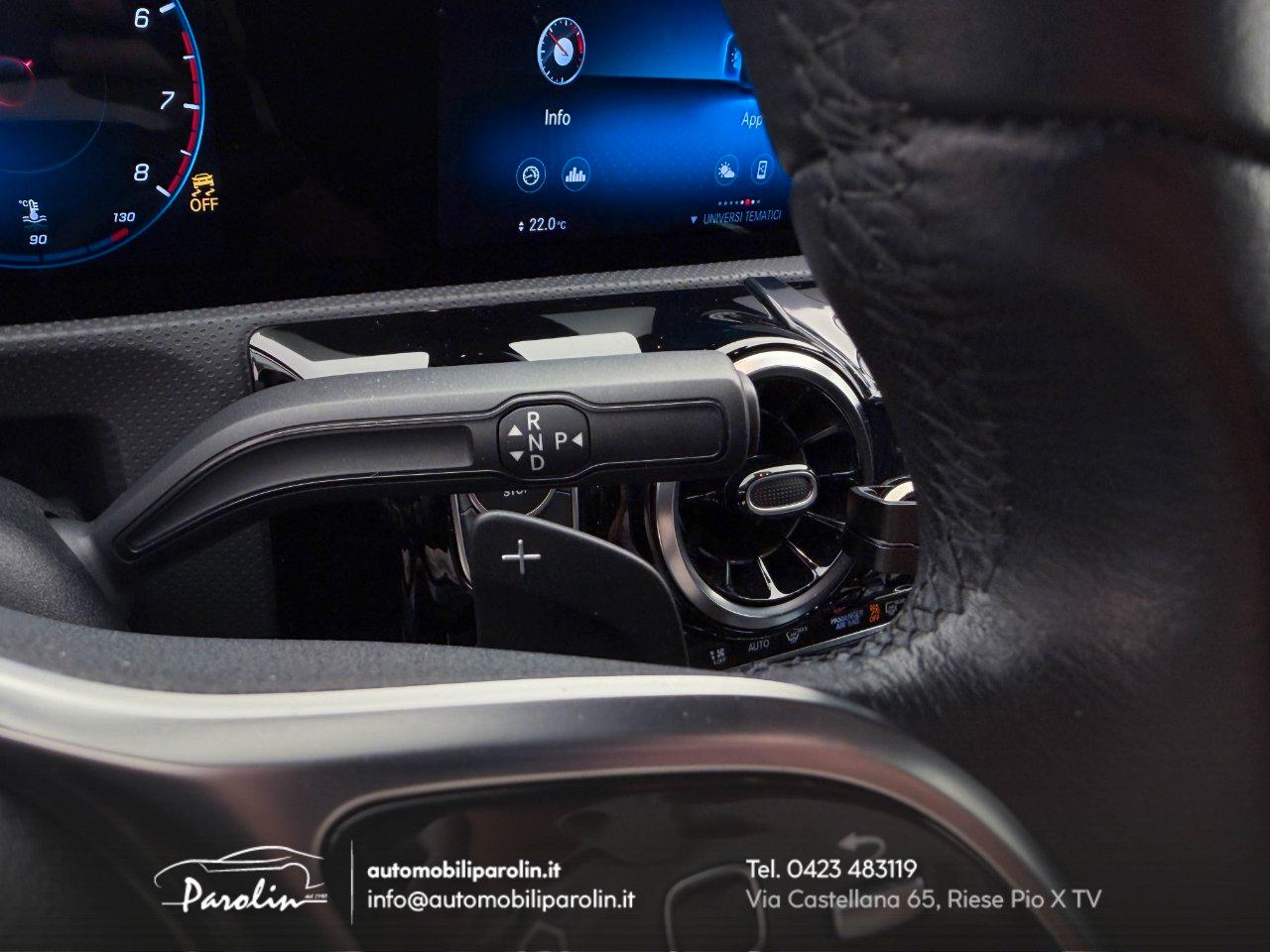 Mercedes A 200 Sport 7G-DCT Park-Display10.25''-Sedili riscaldabili