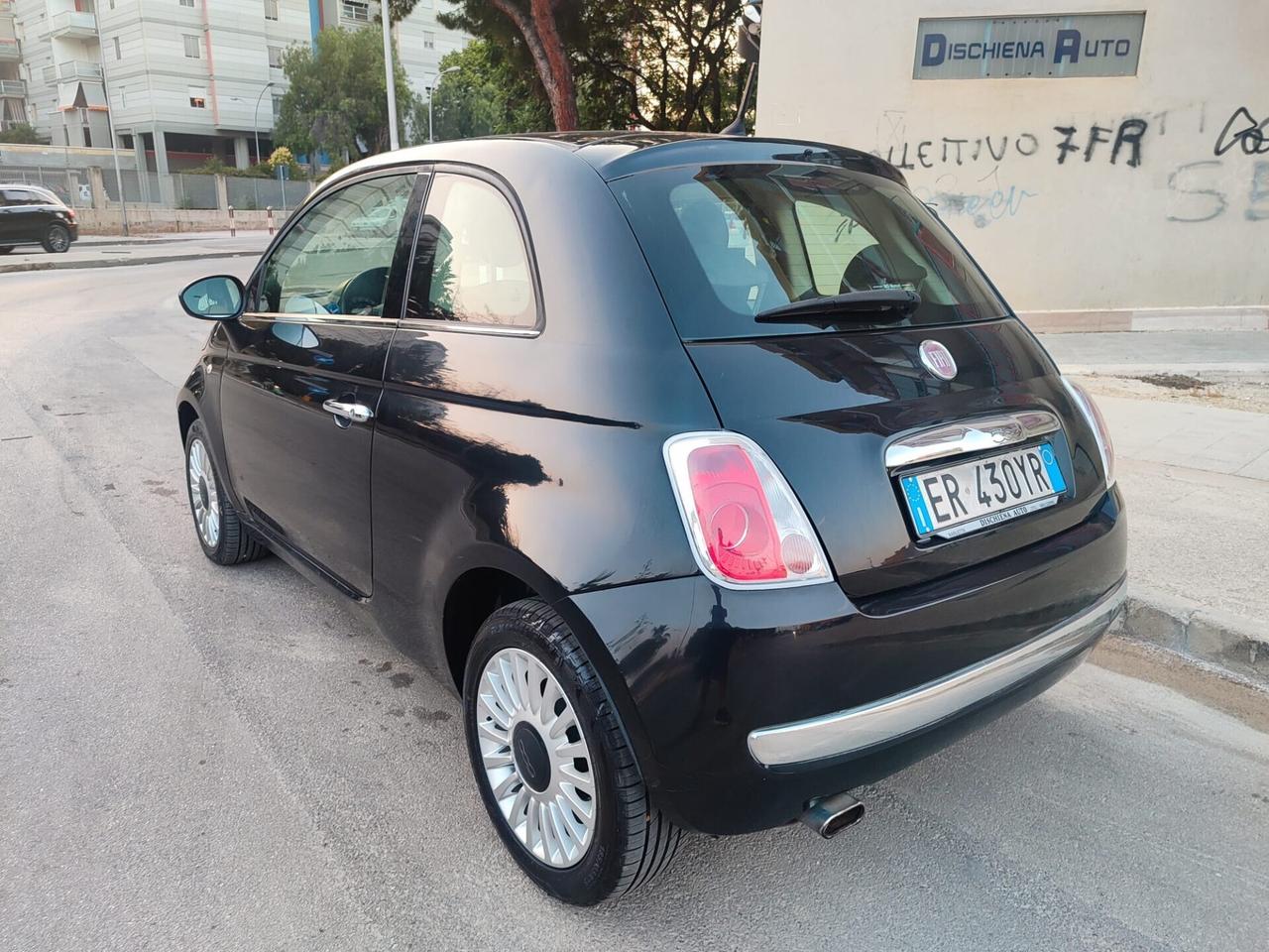 Fiat 500 1.2 Benz. Lounge TETTO PANORAMICO.