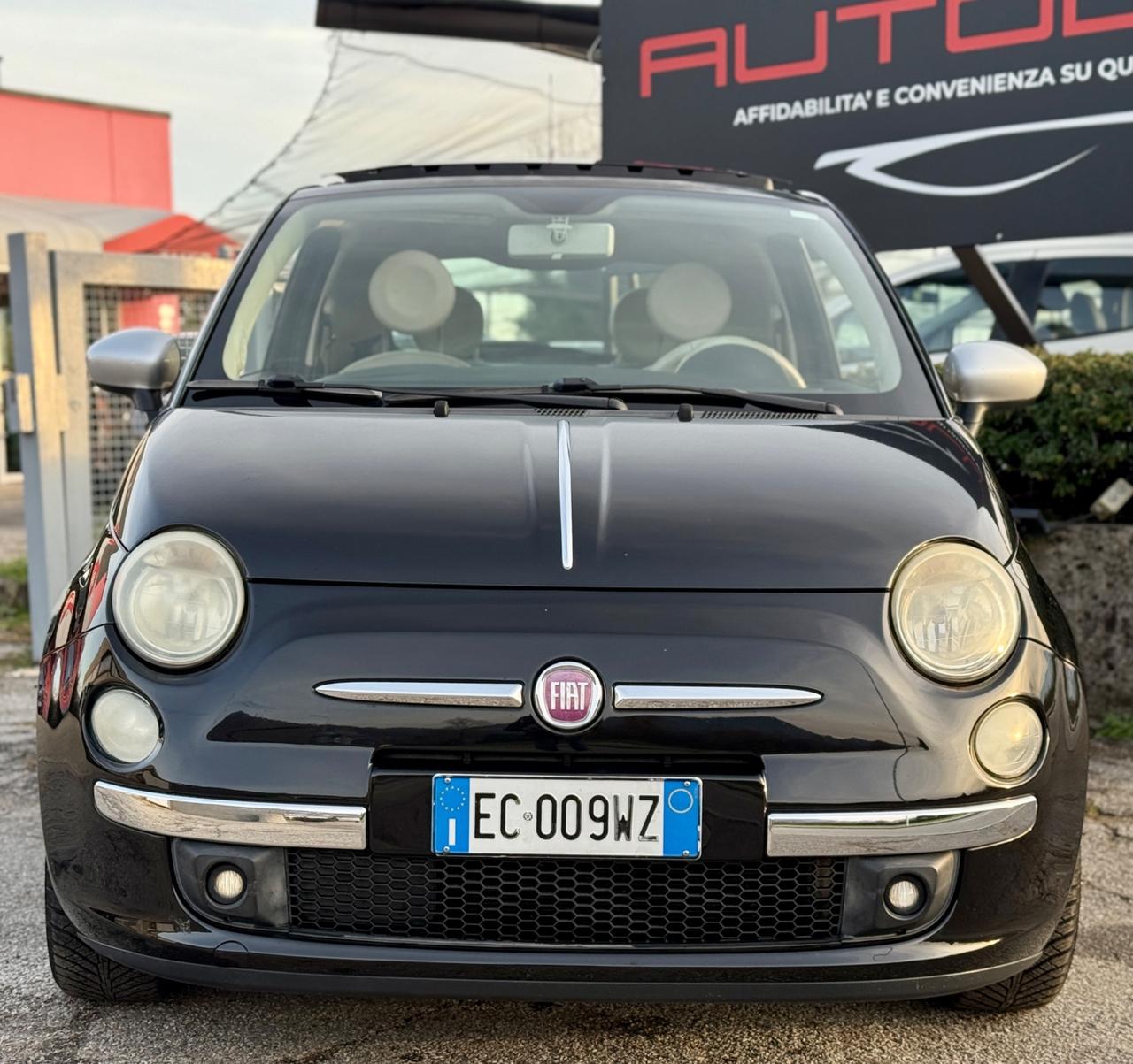Fiat 500 1.2i Benzina 2010 TETTO APRIBILE