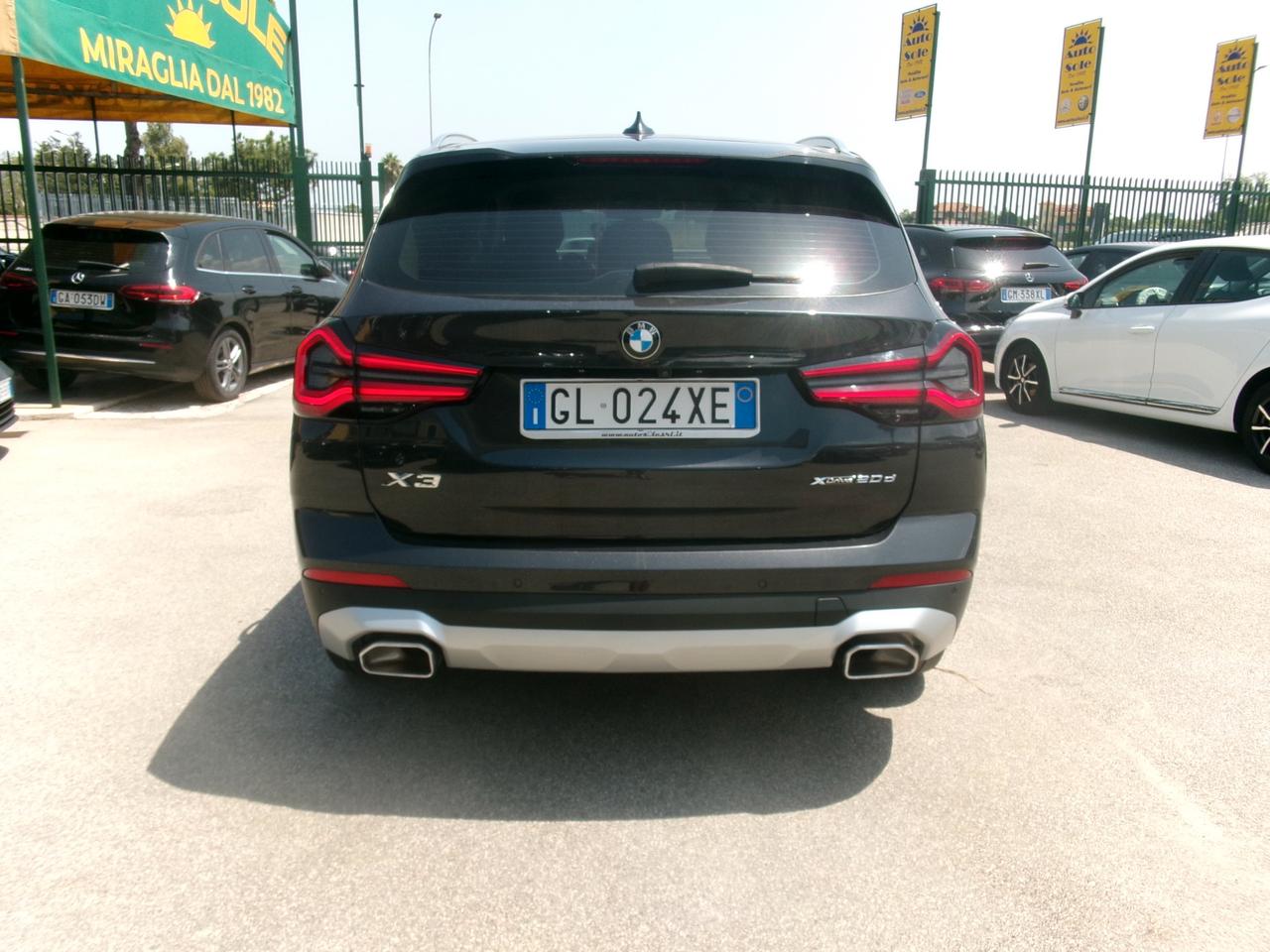 Bmw X3 XDRIVE 20d 190CV MHEV 48V X-LINE NAVI/PELLE/PDC/FULL LED 103000 KM CERTIFICATI
