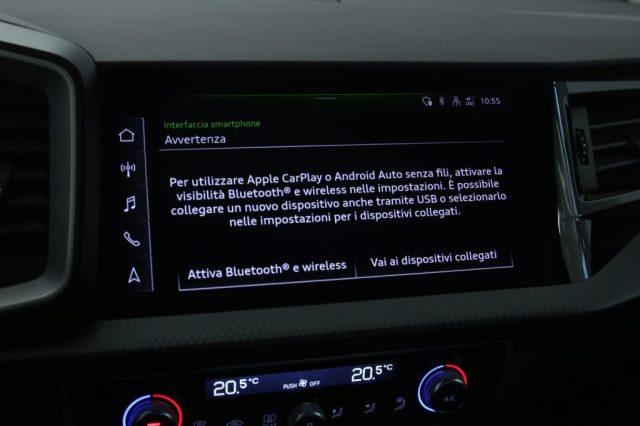 AUDI A1 SPB 25 TFSI S line NEOPATENTATI /FariLED/Cerchi 17