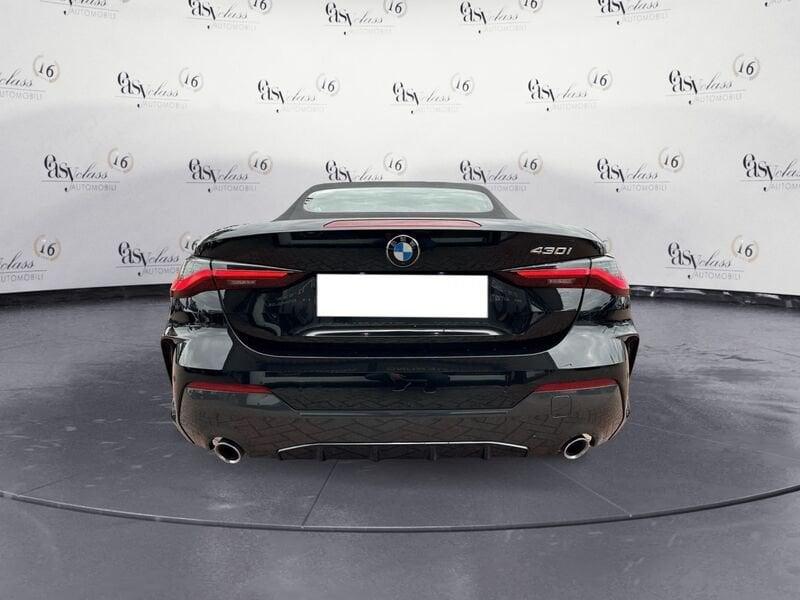 BMW Serie 4 Cabrio 430i Cabrio Msport ACC Pelle Camera 18"