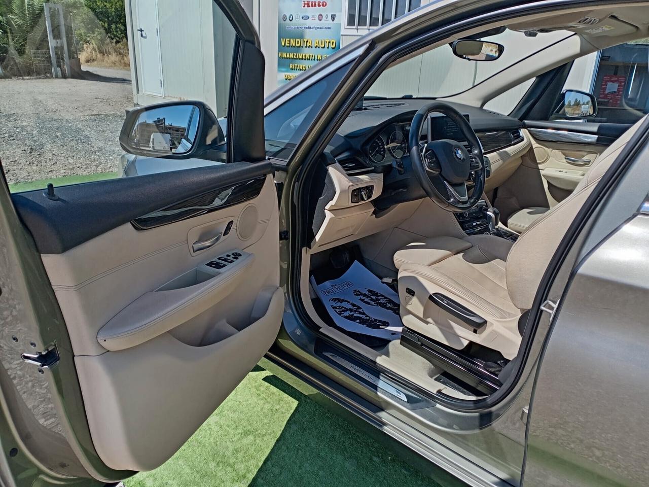 BMW 218d ACTIVE TOURER LUXURY AUTOMATICA FULL OPTIONAL