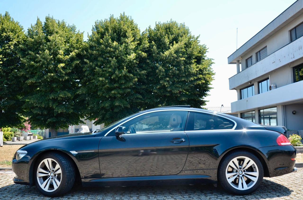 BMW 635d COUPE 3.0 FUTURA 286cv AUT, UFF ITALIANA, SERVICE BOOK PRESENTE, TETTO, PERMUTE