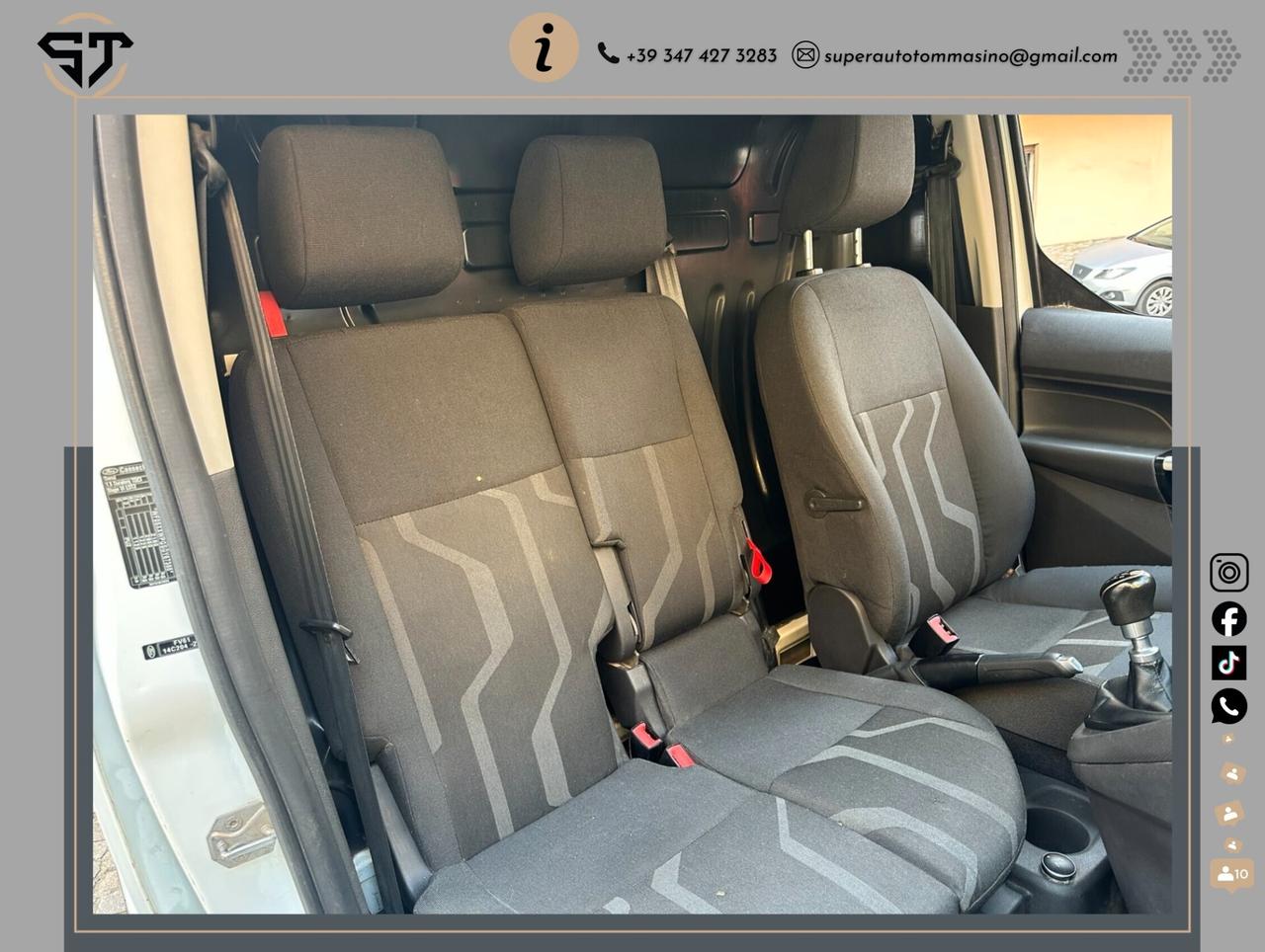 Ford Transit Connect 1.5 TDCi 120 CV PC 3 Posti