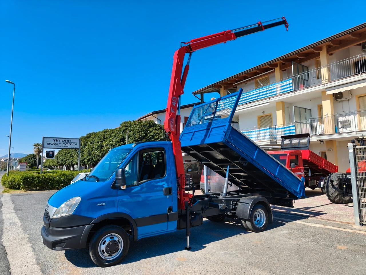 Iveco Daily 35 C15 Ribaltabile + Gru - 2013