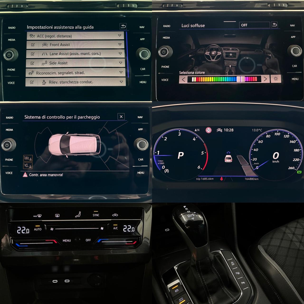 VOLKSWAGEN TIGUAN 2.0 TDI R-LINE 150CV DSG *CARPLAY*LED*LUCI*