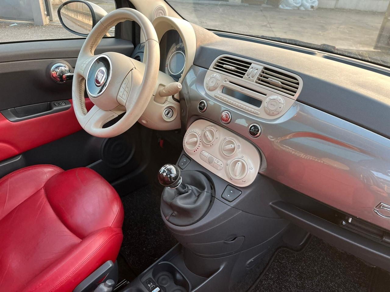 Fiat 500 1.2 Lounge con pelle x neopat