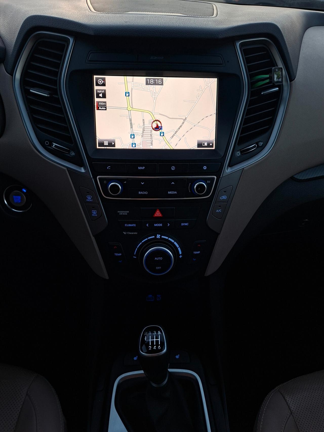 Santa Fe 2.0 CRDi 4WD XPossible TETTO -PELLE -NAVY