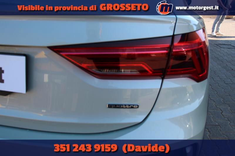 Audi Q3 Sportback 45 2.0 tfsi S line edition quattro 245cv s.-tronic