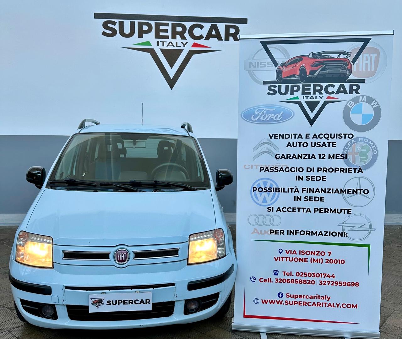 Fiat Panda 1.2 Benz, Euro 4, Unico Propri e garantita